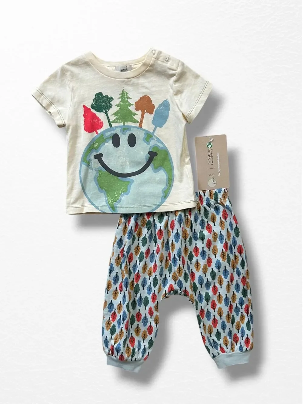 NWT Peek x The Nature Conservancy Two Piece Outfit, 12-18 Months